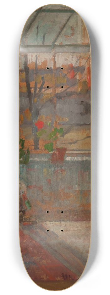 Olga Boznanska - Studio interior 8.25 inch art skate deck