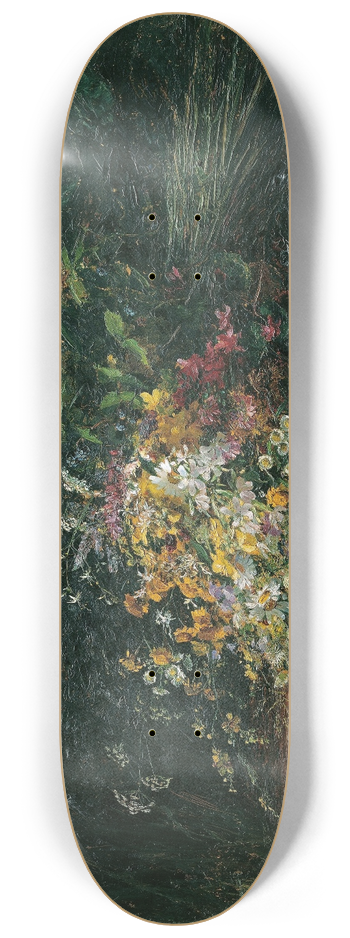 Olga Wisinger-Florian - Feldblumenstrau 8.25 inch art skate deck