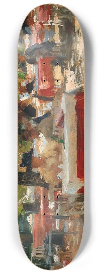 Olga Wisinger-Florian - Frhstck in Karlsbad 8.25 inch art skate deck