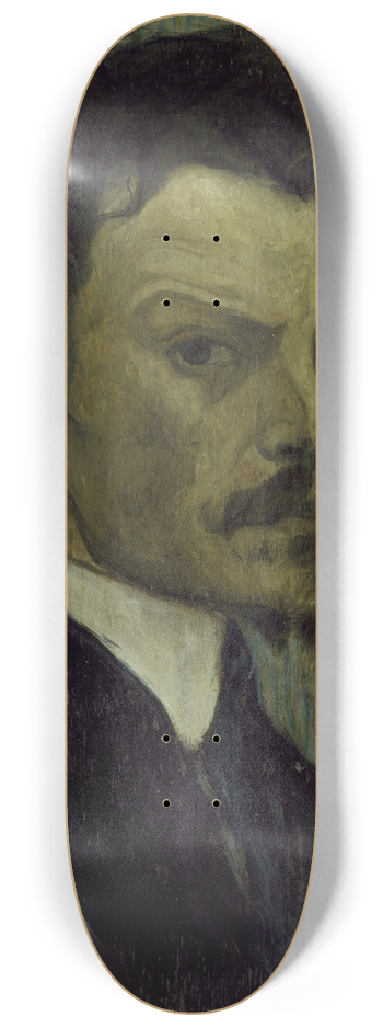 Olof Sager-Nelson - Self-portrait 8.25 inch art skate deck