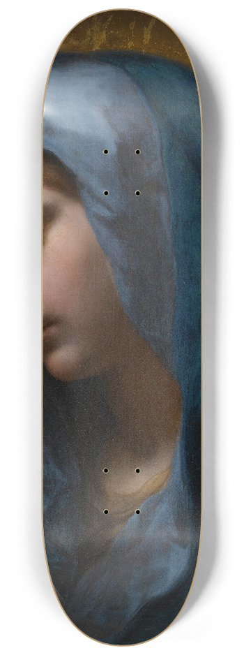 Onorio Marinari - The Madonna Annunciate 8.25 inch art skate deck