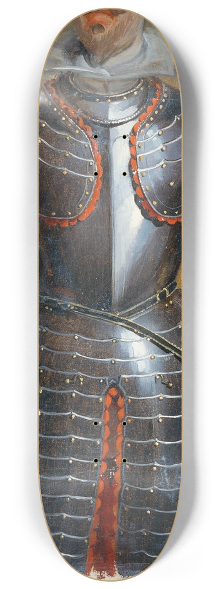 Johann Peter Krafft - Dreiviertelharnisch 8.25 inch art skate deck