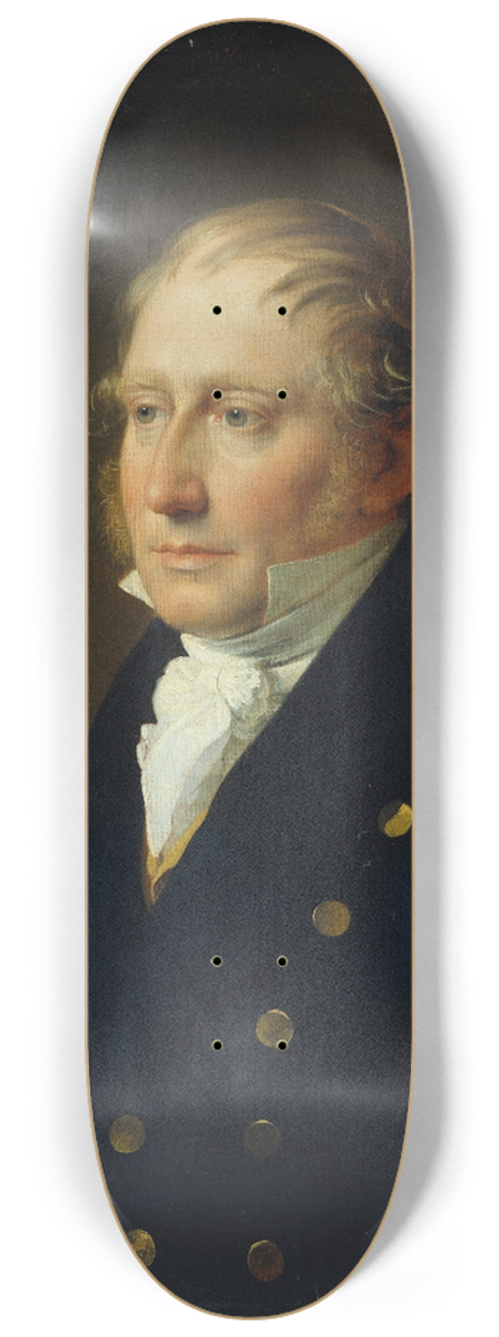 Johann Peter Krafft - Heinrich Friedrich Mller 8.25 inch art skate deck