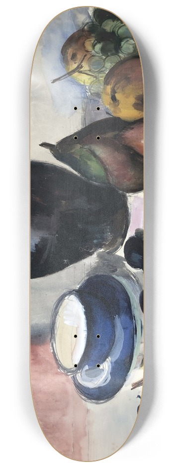 Otto Geigenberger - Stillleben mit Frchten 8.25 inch art skate deck