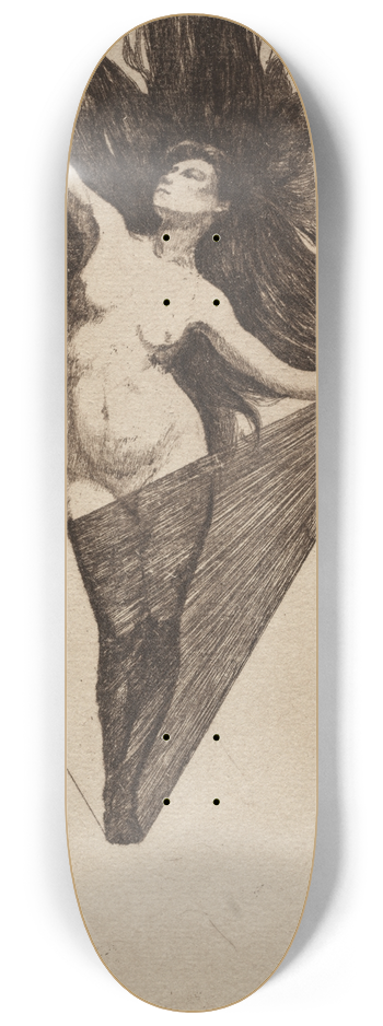 Otto Henry Bacher - Arachne 8.25 inch art skate deck