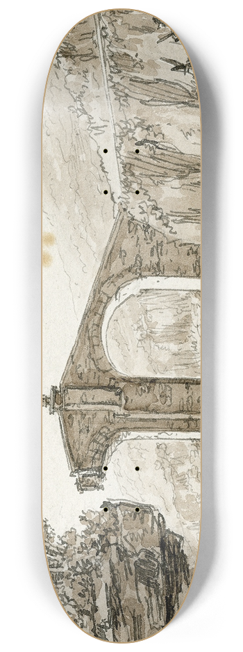 Otto Howen - De brug van Almaraz 8.25 inch art skate deck