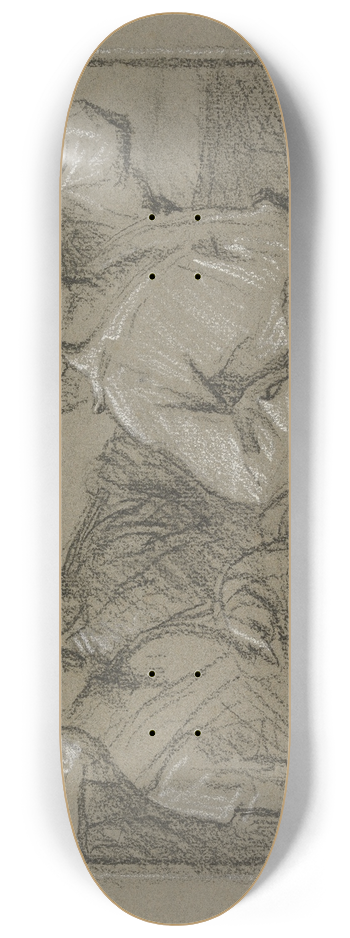 Otto Scholderer - Heimkehrende Landarbeiter 8.25 inch art skate deck