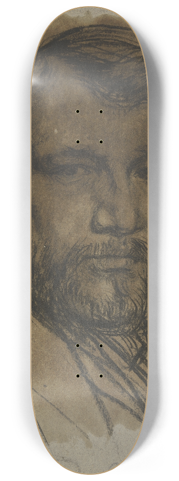 Otto Scholderer - Selbstbildnis des Knstlers 8.25 inch art skate deck