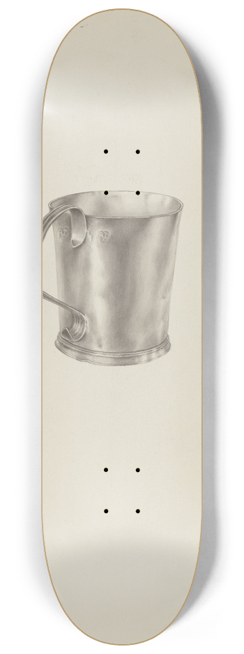 Palmyra Pimentel - Silver Mug 8.25 inch art skate deck
