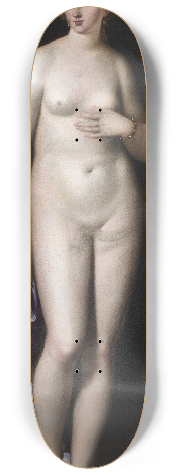 Parrasio Micheli - Venus and Cupid 8.25 inch art skate deck
