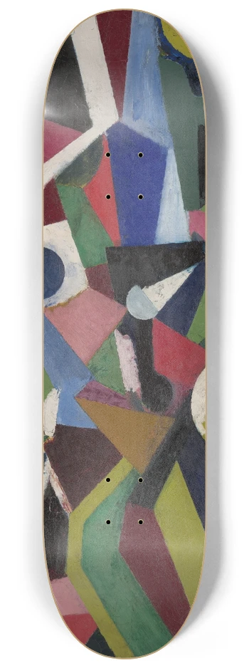 Patrick Henry Bruce - CompositionI 8.25 inch art skate deck