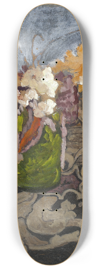 Paula Modersohn-Becker - Still Life with Green Vase 8.25 inch art skate deck