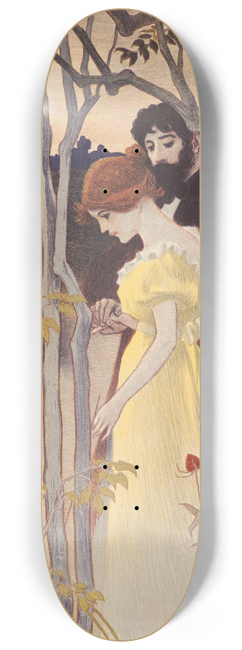 Paul Balluriau - Dusk (Crpuscule) 8.25 inch art skate deck