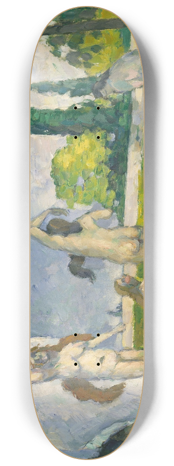 Paul Czanne - Bathers 8.25 inch art skate deck