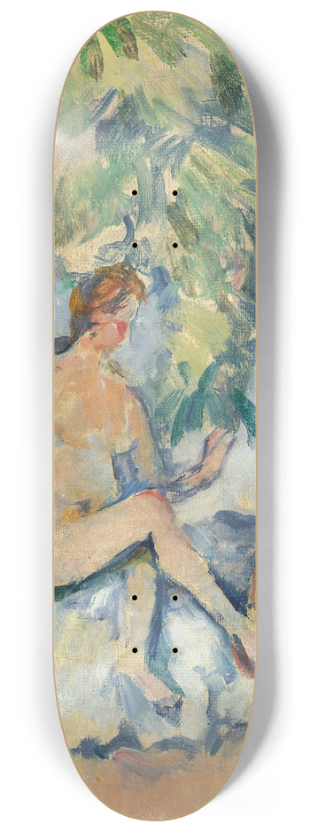 Paul Czanne - Bethsabe 8.25 inch art skate deck