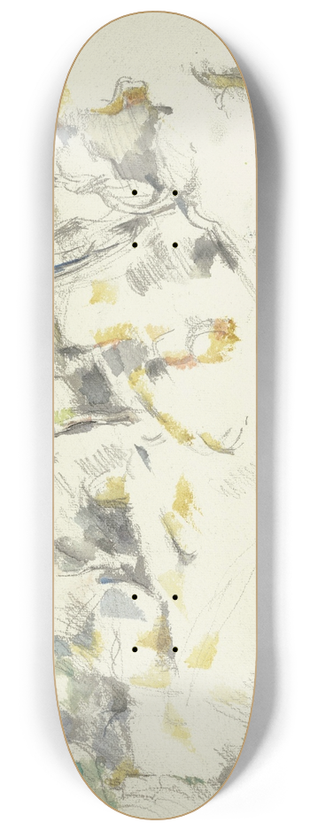 Paul Czanne - Paysage 8.25 inch art skate deck