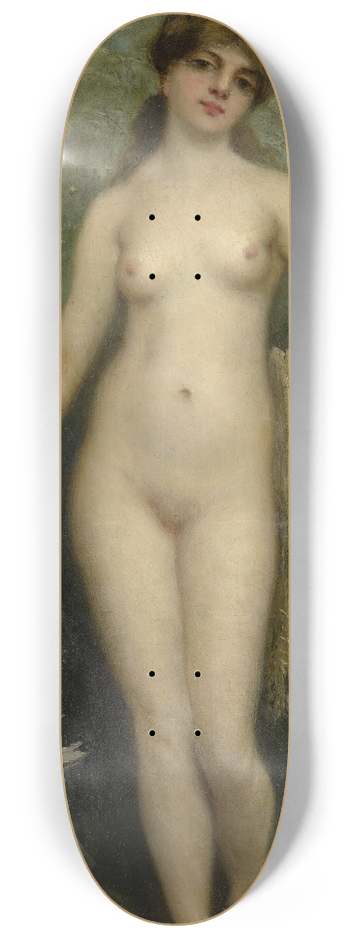 Paul Dsir Trouillebert - Nu Aux Oiseaux 8.25 inch art skate deck