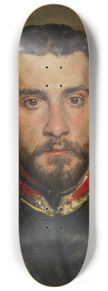 Johann Victor Krmer - Selbstbildnis 8.25 inch art skate deck