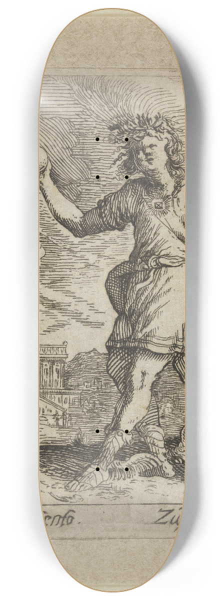 Johann Wilhelm Baur - Contento 8.25 inch art skate deck