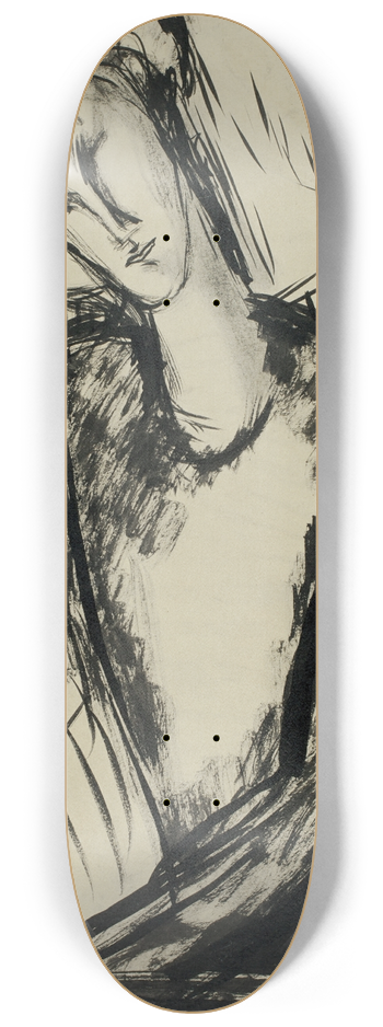 Amedeo Modigliani - Portrait of a Young Woman 8.25 inch art skate deck