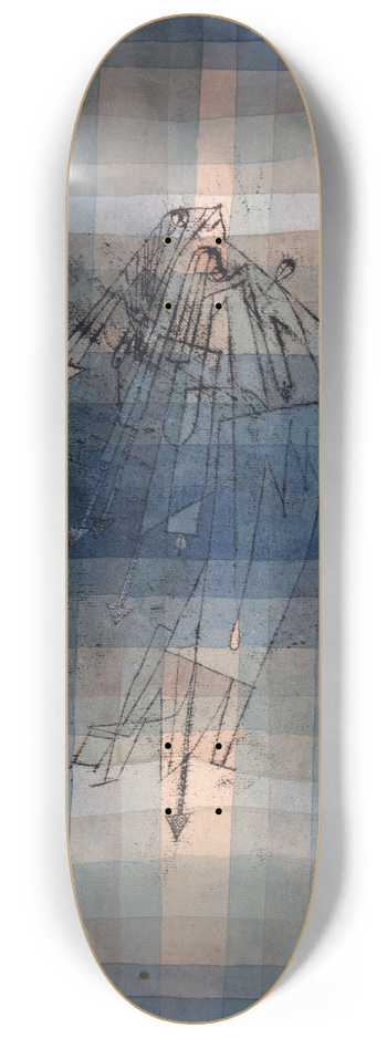 Paul Klee - Dance of Moth 8.25 inch art skate deck