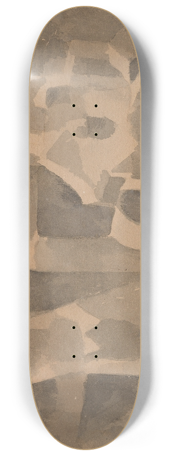 Paul Klee - Kstenlandschaft 8.25 inch art skate deck