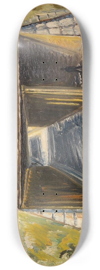 Paul Kleinschmidt - Unterfhrung in Ulm 8.25 inch art skate deck