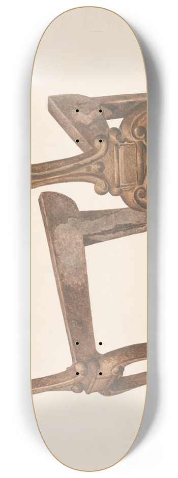 Paul Poffinbarger - Andiron or Fire Dog 8.25 inch art skate deck