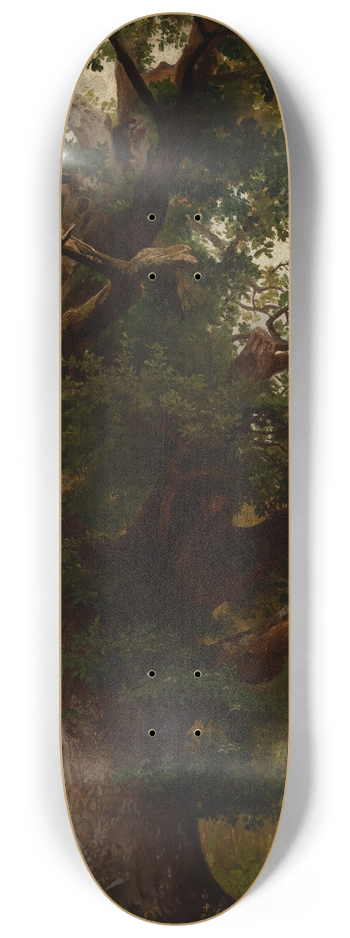 Johann Wilhelm Schirmer - Eichbaum 8.25 inch art skate deck