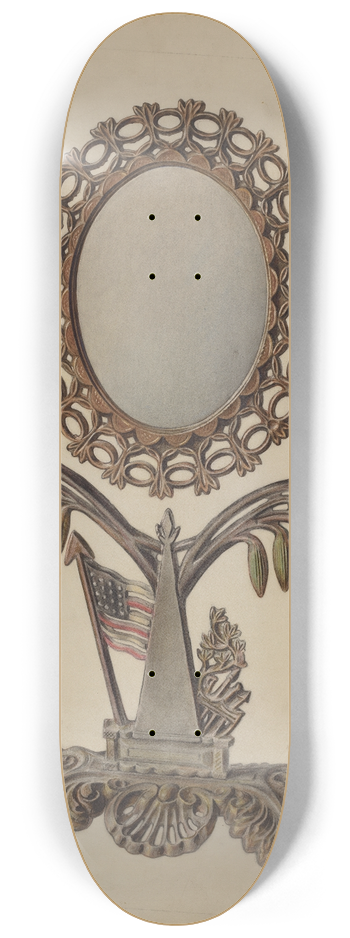 Paul Ward - Dressing Mirror (cast iron) 8.25 inch art skate deck