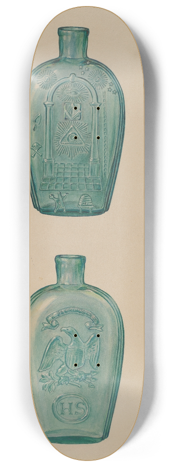 Paul Ward - Flask 8.25 inch art skate deck