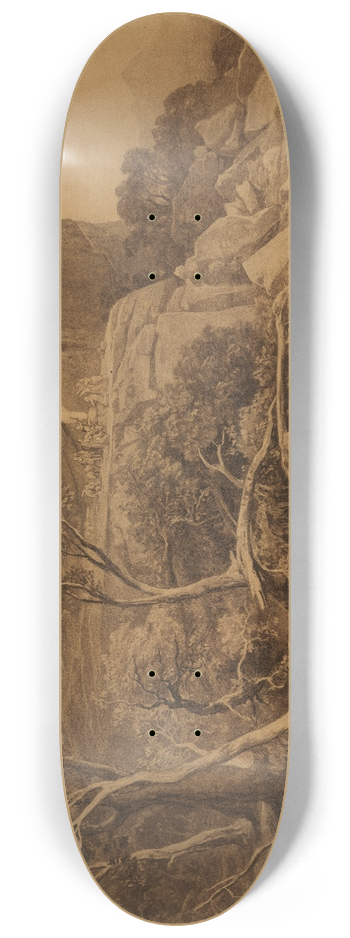 Johann Wilhelm Schirmer - Noahs Dankopfer (1. Mose 8, 20) 8.25 inch art skate deck