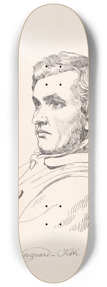 P. C. Skovgaard - J. Th. Lundbye 8.25 inch art skate deck