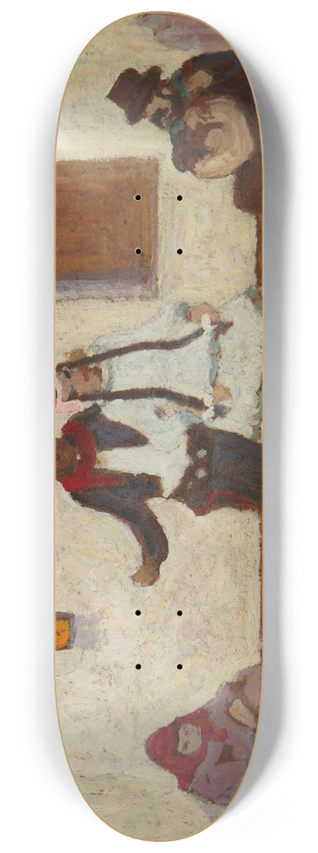 Pedro Figari - Baile En El Rancho 8.25 inch art skate deck