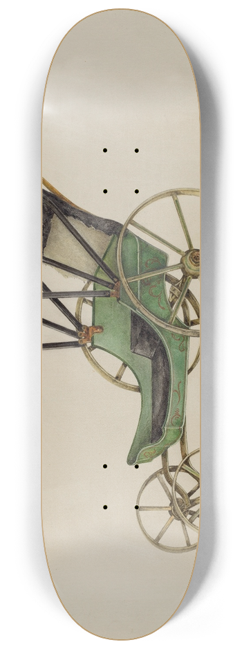 Peter Connin - Doll Carriage 8.25 inch art skate deck