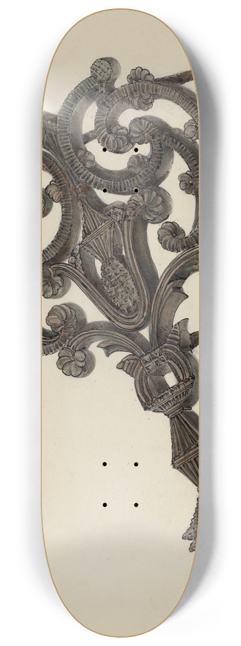 Peter Connin - Iron Holder 8.25 inch art skate deck