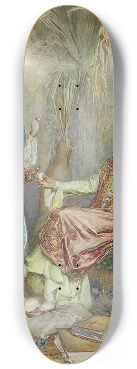 Amedeo Simonetti - Teatime 8.25 inch art skate deck