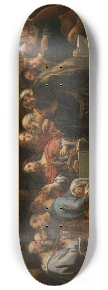 Peter Paul Rubens - The Last Supper 8.25 inch art skate deck