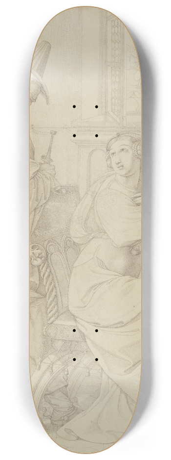 Peter von Cornelius - Hagens betrayal 8.25 inch art skate deck