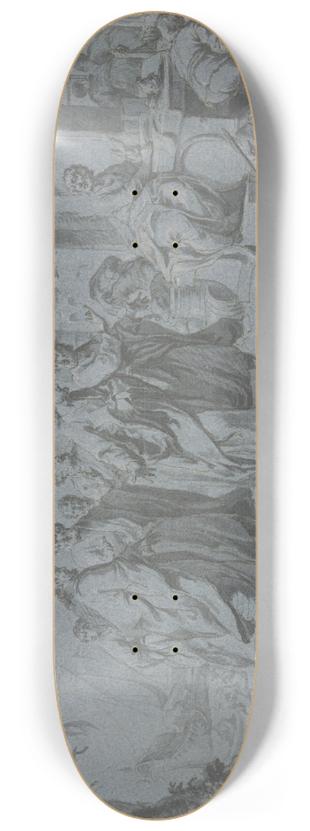 Johann Wolfgang Baumgartner - Berufung des Zllners Matthus 8.25 inch art skate deck