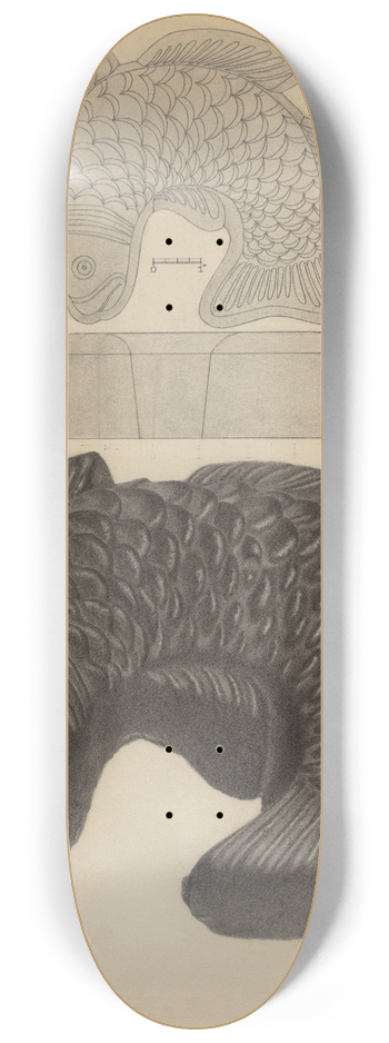 Philip Johnson - Aspic Mold 8.25 inch art skate deck