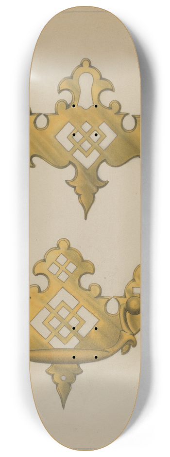 Philip Johnson - Drawer Pull 8.25 inch art skate deck