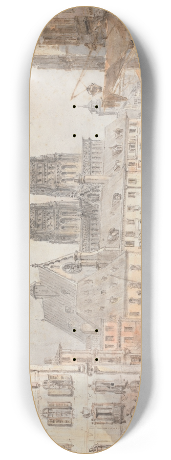 Amelia Long - Rouen 8.25 inch art skate deck