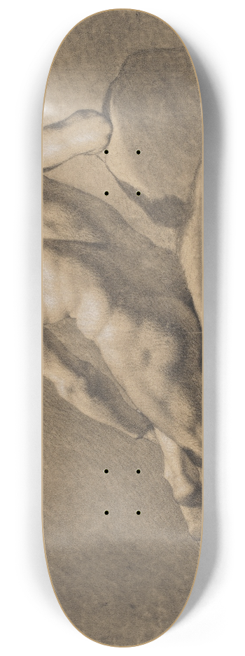 Philipp Jakob Becker - Untitled 8.25 inch art skate deck