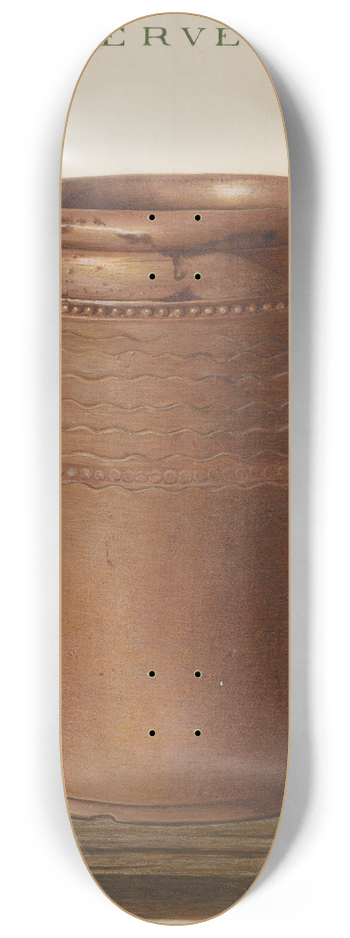 Philip Smith - Stoneware Jar 8.25 inch art skate deck