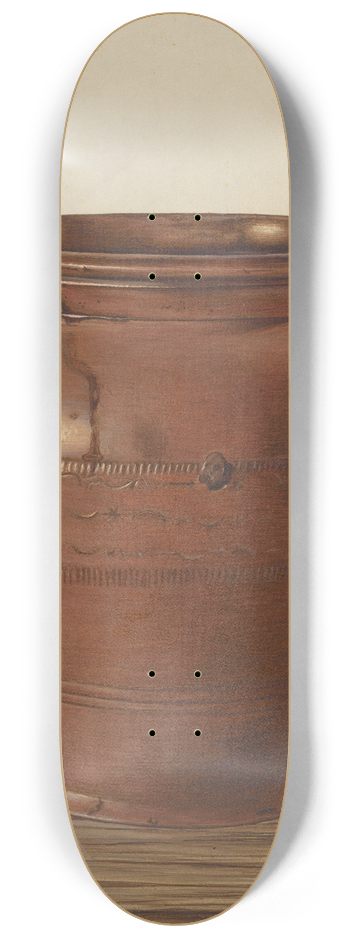 Philip Smith - Two Handled Jar  Stoneware 8.25 inch art skate deck