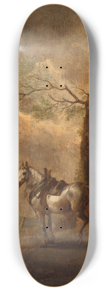 Philips Wouwerman - The resting place 8.25 inch art skate deck
