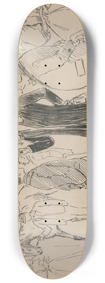 Philip William May - Final Instructions 8.25 inch art skate deck