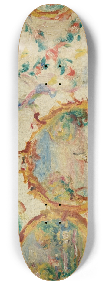 Pierre-Auguste Renoir - Faences Dcores 8.25 inch art skate deck