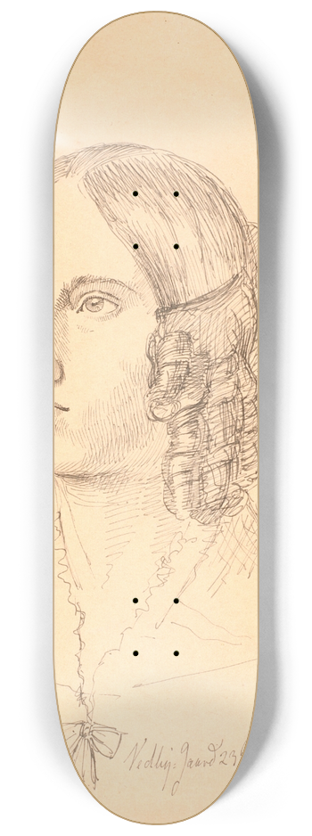 Johan Thomas Lundbye - Louise Marie Neergaard 8.25 inch art skate deck